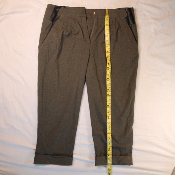 Robert rodregaz grey/dark green wool pants - Picture 2 of 6